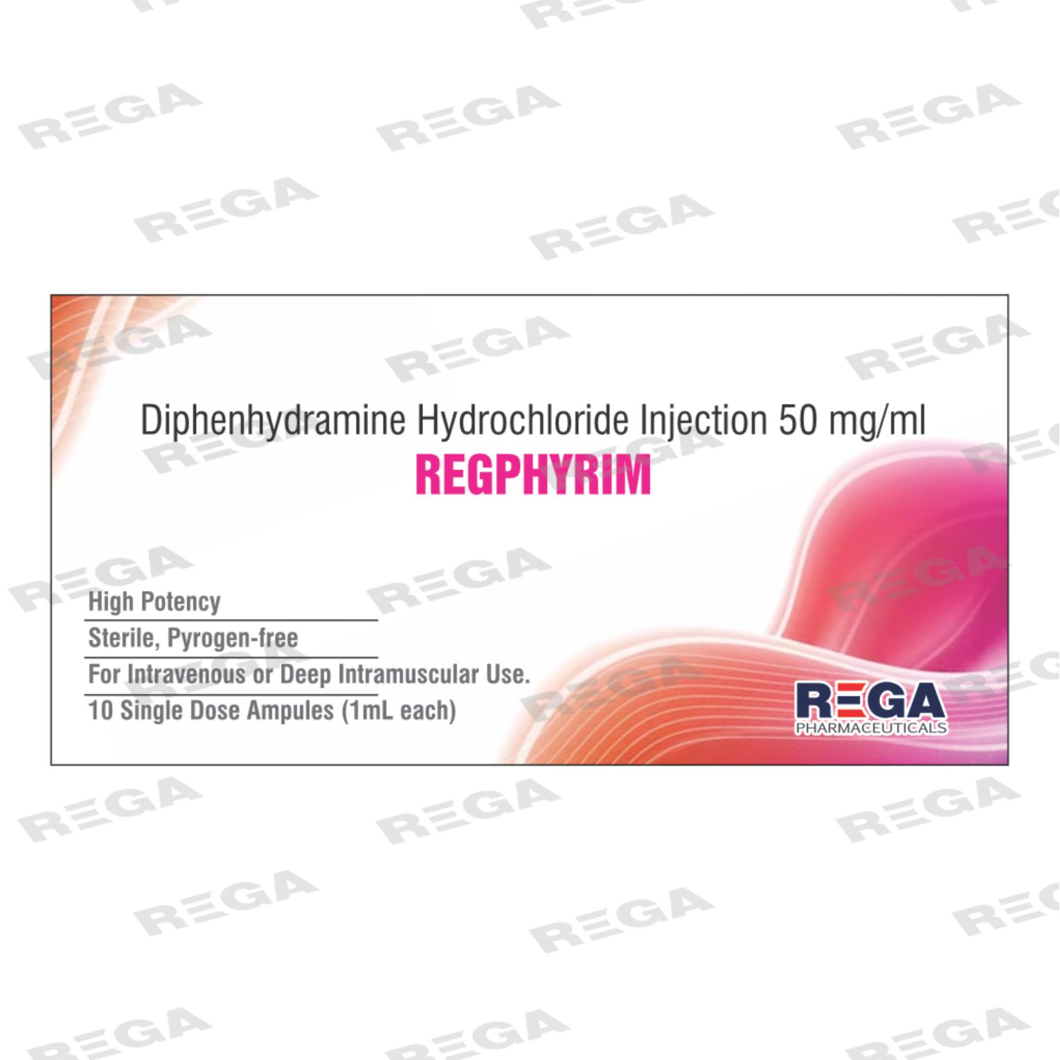 Diphenhydramine Hydrochloride Injection 50 mg/ml